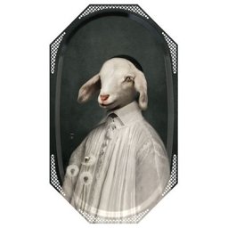 Ibride designové obrazy/podnosy l'Agneau