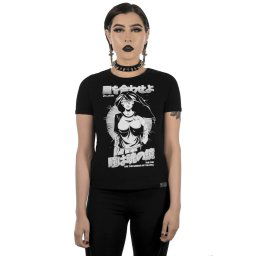 tričko dámské KILLSTAR - Eye Contact Ringer Top - KSRA002264