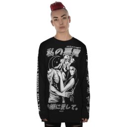 tričko unisex s dlouhým rukávem KILLSTAR - Demon Lover Long Sleeve Top - KSRA002262