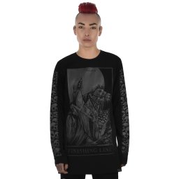 tričko unisex s dlouhým rukávem KILLSTAR - Finishing Line Long Sleeve Top - KSRA002269