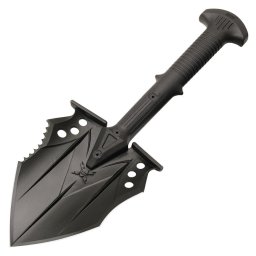United Cutlery lopatka M48 KOMMANDO taktická s pouzdrem ČERNÁ