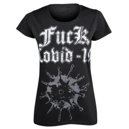 tričko dámské AMENOMEN - FUCK COVID - OMEN156DA