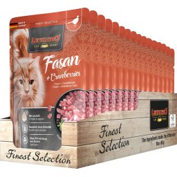 Leonardo multipack BAŽANT S BRUSINKAMI - kapsička pro kočky 16x85 g