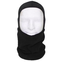 MFH kuklo nákrčník FLEECE ČERNÝ