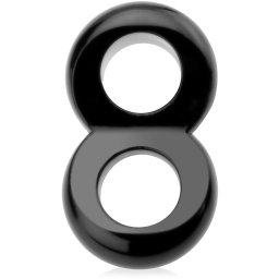 SCALA ELASTICKÝ KROUŽEK DVOJITÝ RING NA PENIS A VARLATA – 74303900