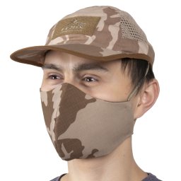 MILITARY RANGE rouška tvarovaná dvouvrstvá rip-stop vz.95 Poušť