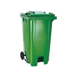 Max D120GP Popelnice 120 L zelená s pedálem