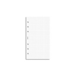 Filofax čtverečkovaný papír A6 bílý 20 listů