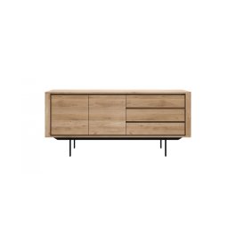 Ethnicraft designové komody Shadow Sideboard - 2 doors - 3 drawers