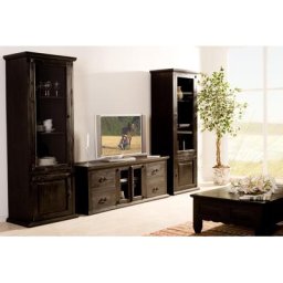 Set aus 2x Vitrine 'Mexico Kolonial', Kolonialstil