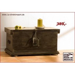 Couchtisch / Truhe - 76cm, Kolonialstil