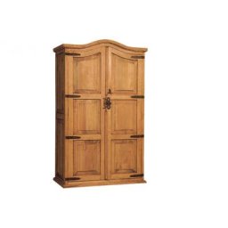 Orig. mexikanischer Kleiderschrank aus massiver Pinie