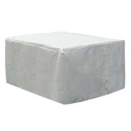 Regenschutz für Gartenmöbel Weiß 320 x 120 x 90 cm aus Polyester mit PVC Beschichtung Rechteckig Modern