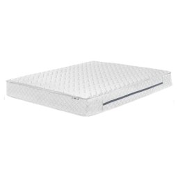 Matratze Weiß Taschenfedern Memory Foam 140x200 cm fest (H3) mit abnehmabrem Bezug atmungsaktiv versteppt rechteckig Moderner Look