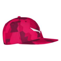Salewa Unisex Puez Camou Flat Cap rot
