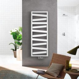 Zehnder Ribbon Badheizkörper für Warmwasser- oder Mischbetrieb, ZRI01760B100000, RB-170-060