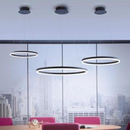 Paul Neuhaus Titus LED Pendelleuchte mit Dimmer, 2382-13,