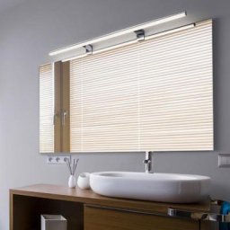 helestra GAIA LED Spiegelleuchte mit Dimmer, 18/1816.04,