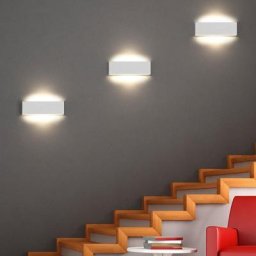 TRIO Concha LED Wandleuchte mit Dimmer, klein, 225172931,