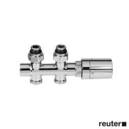 HSK Anschluss-Set inkl. Design-Thermostatkopf, 890832,