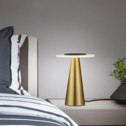 helestra BAX LED Tischleuchte mit Dimmer, 19/1943.28,