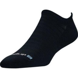 Socks Running Hyper Thin No Show Sock (3 Pairs) - Black