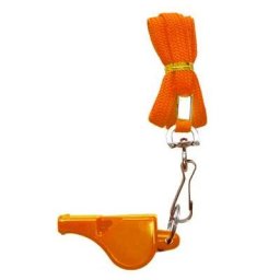 Zeus Fußball Schiedsrichterpfeife Orange