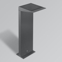 CMD 9021 Solar/AC LED Pollerleuchte mit Bewegungsmelder, 9021,