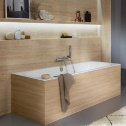 Villeroy & Boch Oberon 2.0 Rechteck-Badewanne, Einbau, UBQ180OBR2DV-01,