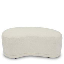 Sitzbank ENZO - Sitzbank, Bouclé Stoff in Ecru, B100