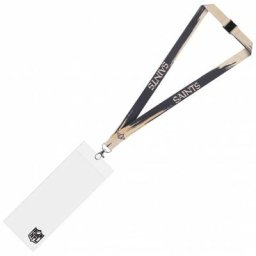 New Orleans Saints NFL Fan Schlüsselband mit Tickethülle LYNNFPAINTNS