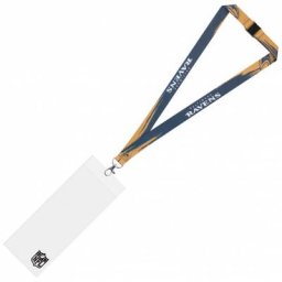 Baltimore Ravens NFL Fan Schlüsselband mit Tickethülle LYNNFPAINTBRV