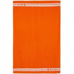 Zeus Badehandtuch Baumwolle 155 x 100 cm orange