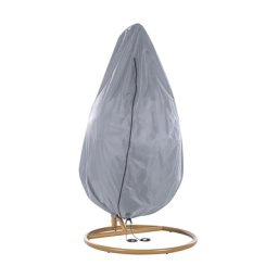 Regenschutz für Hängesessel 200 x 120 cm aus Polyester mit PVC Beschichtung Rechteckige Folie Modern