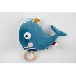 Baby Kuscheltier Wal von Sigikid mit Tasche