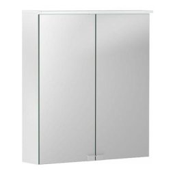 Geberit Option Spiegelschrank BASIC mit Beleuchtung und 2 Türen, 500273001,
