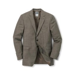 Walbusch Herren Anzug-Sakko Heimat einfarbig Haselnuss