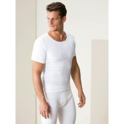 Walbusch Herren Thermo Shirt 2er Pack einfarbig Weiß
