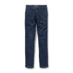 Walbusch Herren Jogger Jeans Chino Modern Fit einfarbig Blue