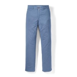 Walbusch Herren Chinos Regular Fit Hellblau einfarbig flexibler Bund ultraleicht