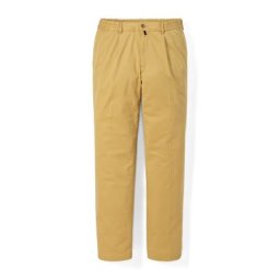 Walbusch Herren Bundfalten Hose Comfort Fit Gelb einfarbig elastisch flexibler Bund