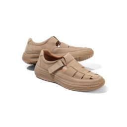 Walbusch Herren Komfort Bäcker Schuh einfarbig Taupe