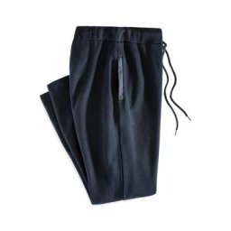 Walbusch Herren Softripp Freizeithose einfarbig Marine Uni