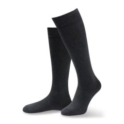 Walbusch Herren Pima Cotton Aktivstrumpf 2er Pack einfarbig Anthrazit