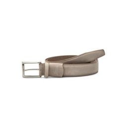 Walbusch Herren Velours Dehngürtel einfarbig Beige