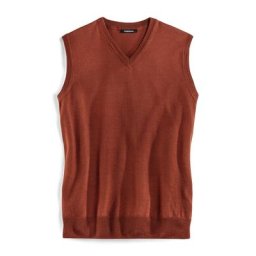 Walbusch Herren Westover Orange einfarbig