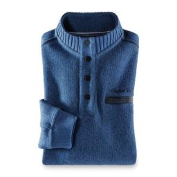 Walbusch Herren Wohlfühl Pullover Softrib einfarbig Königsblau