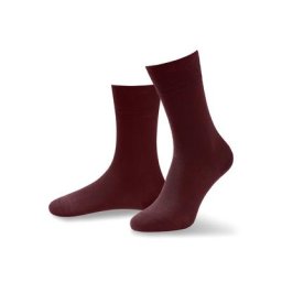Walbusch Herren Pima Cotton Aktivsocke 2er Pack einfarbig Bordeaux
