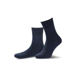 Walbusch Herren 4 Seasons Aktivsocke 2er Pack einfarbig marine