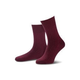 Walbusch Herren 4 Seasons Aktivsocke 2er Pack einfarbig Bordeaux